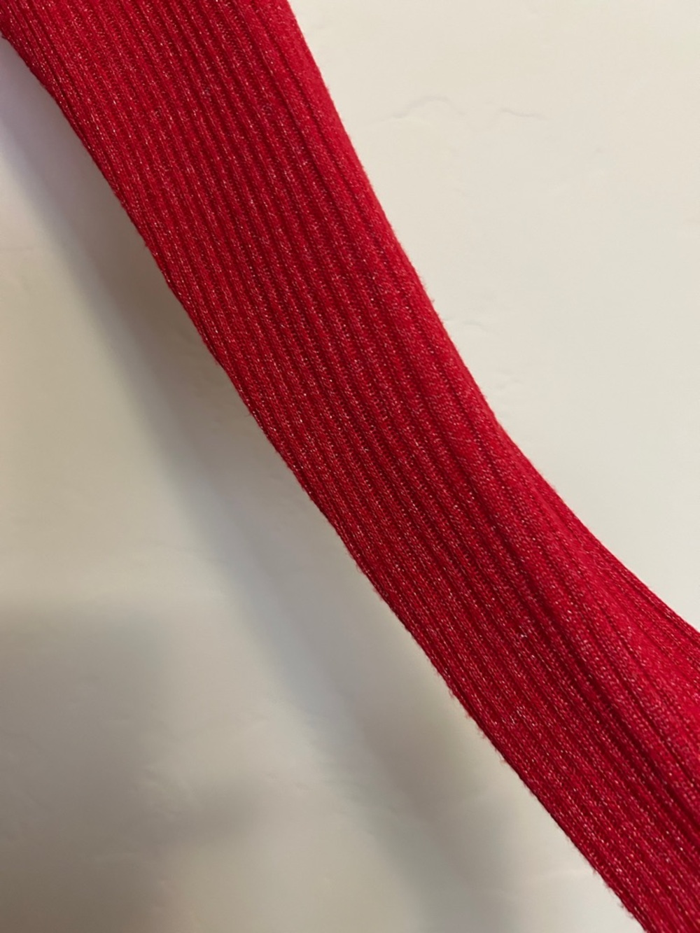 WHBM Vibrant Red Ribbed Belted Duster XS - Picture 10 of 10